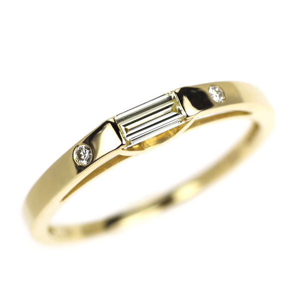 K18YG ダイヤモンド リング 0.25ct