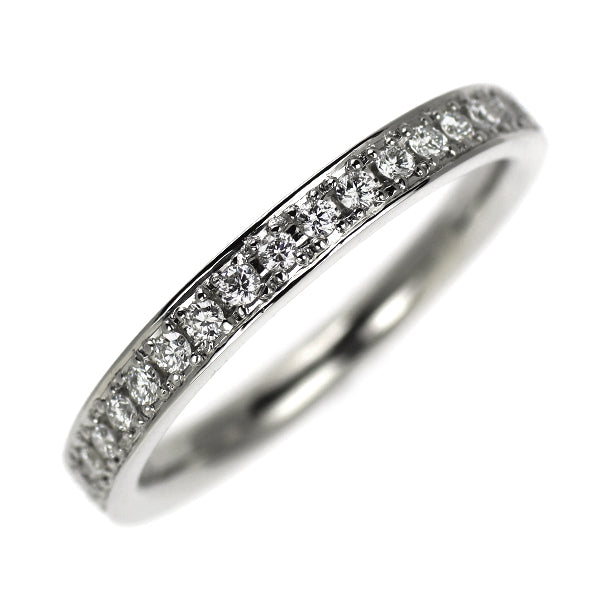 ポンテヴェキオ Pt999 ダイヤモンド リング 0.18ct ハーフエタニティ