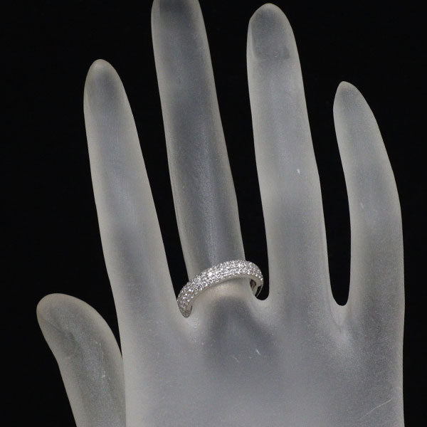 ポンテヴェキオ K18WG ダイヤモンド リング 1.29ct パヴェ フルエタニティ