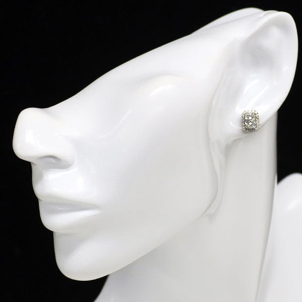 K18WG ダイヤモンド ピアス 品番p21-75 K18WG ダイヤモンド ピアス 0.70ct — セルビーオンラインストア