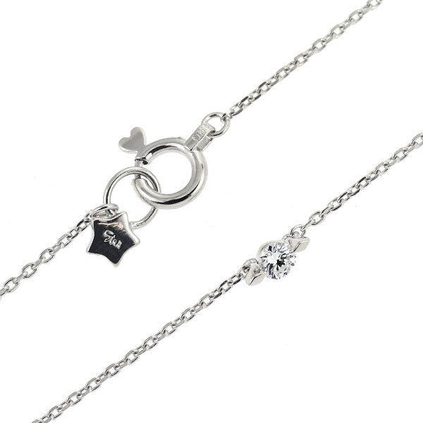 スタージュエリー K18WG ダイヤモンド ブレスレット 0.05ct