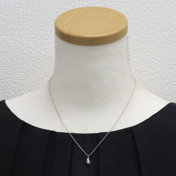 ティファニー Pt950 ペンダントネックレス ティアドロップ