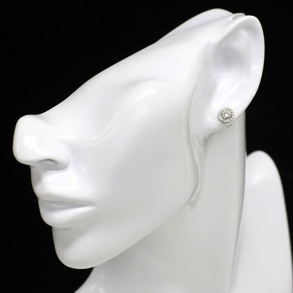 新品 Pt900/ Pt950 最高級ダイヤモンド ピアス 0.63ct D IF 3EX D0.22ct スタッド【エスコレ】