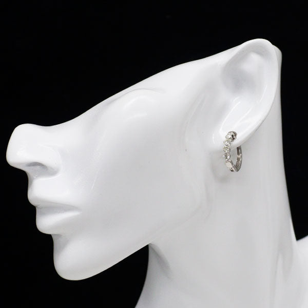 Pt900 ダイヤモンド フープ イヤリング 1.00ct ピアリング