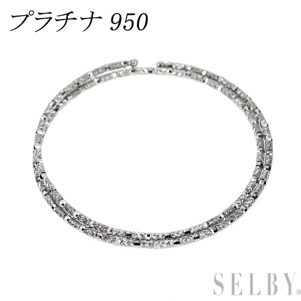 Pt950 バングル 形状記憶