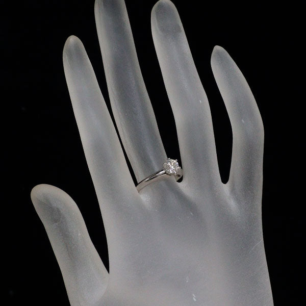 ティファニー Pt950 ダイヤモンド リング 0.59ct ソリティア