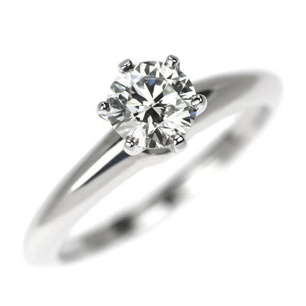 ティファニー Pt950 ダイヤモンド リング 0.59ct ソリティア