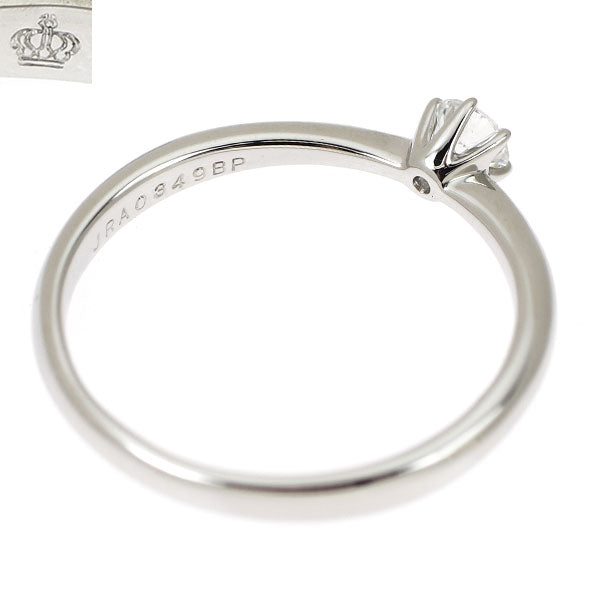 ロイヤルアッシャー Pt950 ダイヤモンド リング 0.15ct