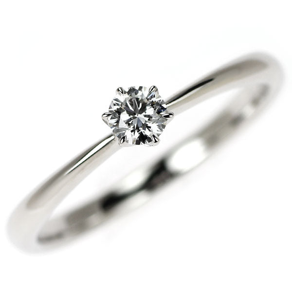 ロイヤルアッシャー Pt950 ダイヤモンド リング 0.15ct