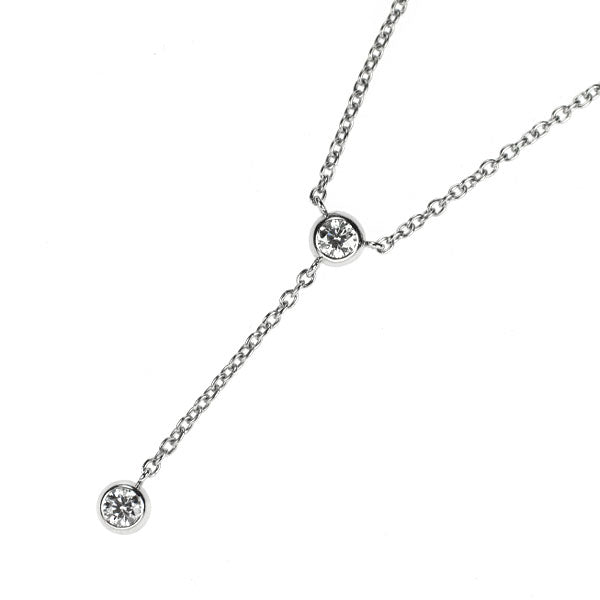 スタージュエリー Pt900 ダイヤモンド ペンダントネックレス 0.20ct
