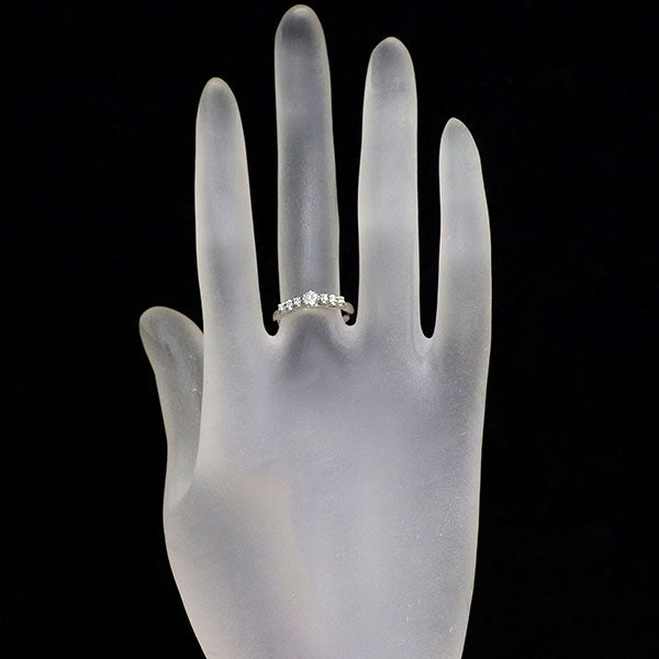 サマンサティアラ Pt950 ダイヤモンド リング 0.158ct D0.08ct ディズニー シンデレラ