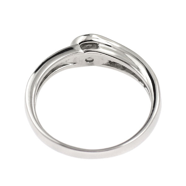 Pt900 H&C ダイヤモンド リング 0.20ct D0.16ct