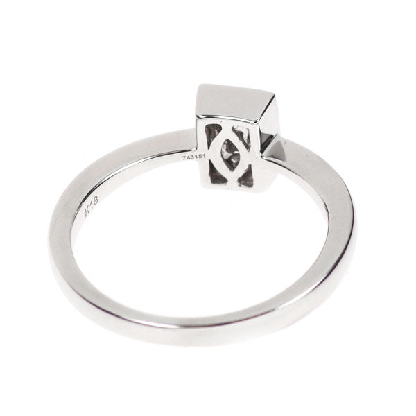 K18WG ダイヤモンド リング 0.26ct