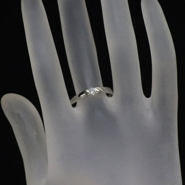 Pt900 ダイヤモンド リング 0.207ct D VVS2
