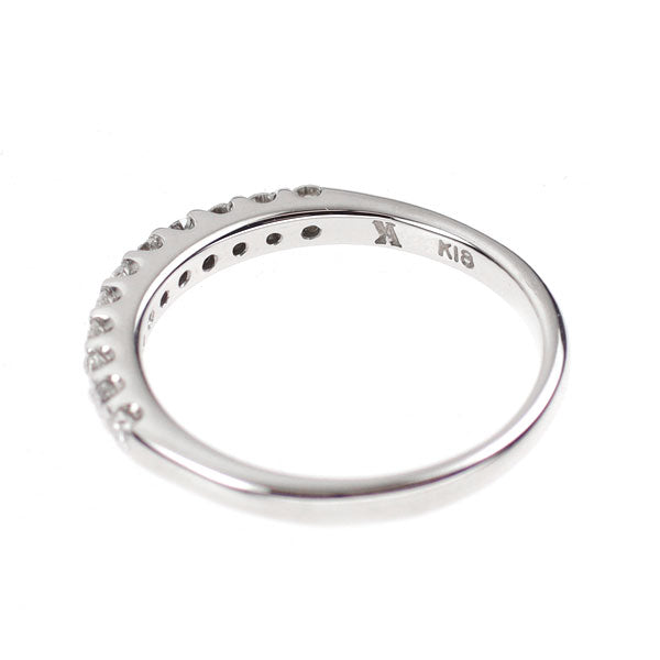 ヴァンドーム青山 K18WG ダイヤモンド リング 0.18ct ピンキー