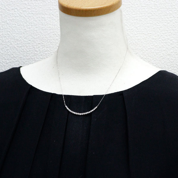K18WG ダイヤモンド ペンダントネックレス 1.00ct