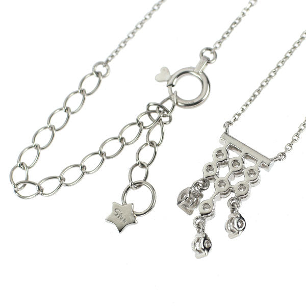スタージュエリー Pt950 ダイヤモンド ペンダントネックレス 0.20ct