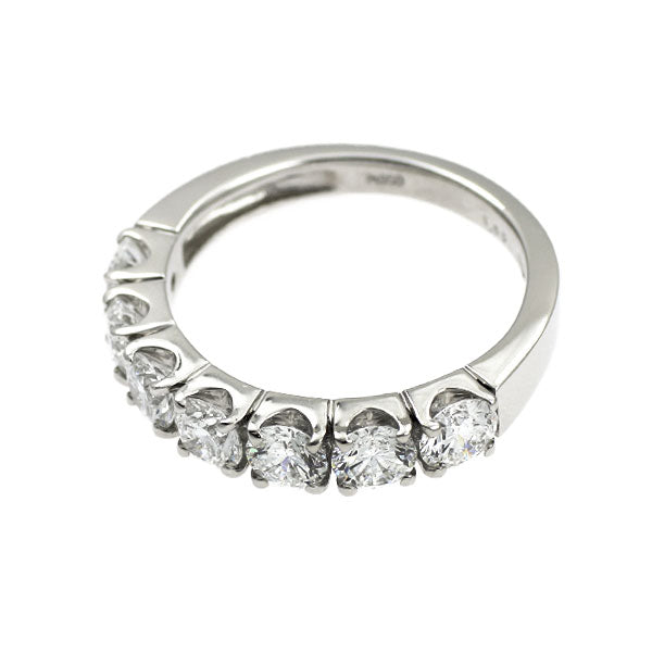 新品 Pt950 最高級品質 ダイヤモンド リング 1.50ct D IF 3EX 究極のエタニティ【エスコレ】