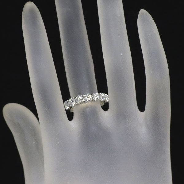 新品 Pt950 最高級品質 ダイヤモンド リング 1.50ct D IF 3EX 究極のエタニティ【エスコレ】