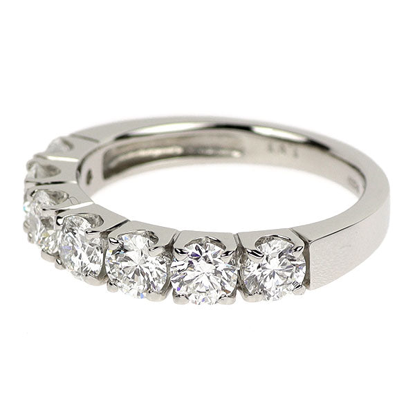 新品 Pt950 GIA鑑定書付 最高級品質 ダイヤモンド リング 1.51ct D IF 3EX 究極のエタニティ【エスコレ】