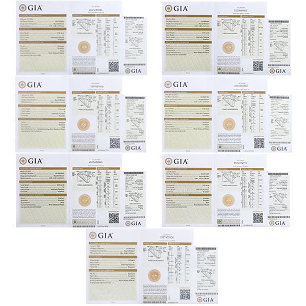 新品 Pt950 GIA鑑定書付 最高級品質 ダイヤモンド リング 1.51ct D IF 3EX 究極のエタニティ【エスコレ】