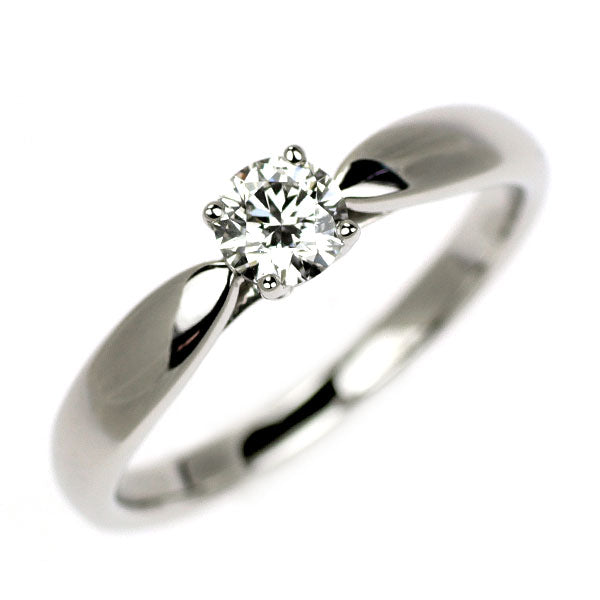 ティファニー Pt950 ダイヤモンド リング 0.24ct I VS1 3EX ハーモニー