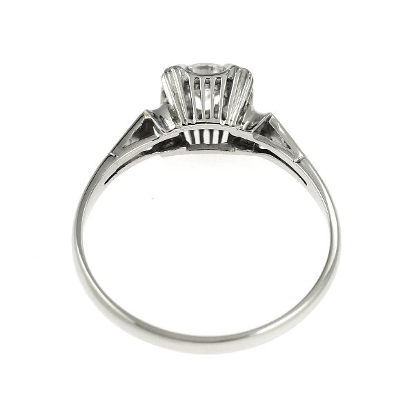 Pt850 ダイヤモンド リング 0.23ct