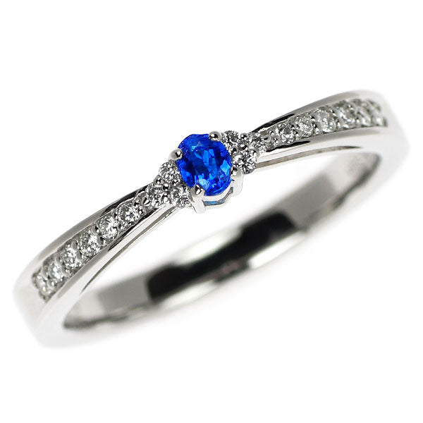 希少 Pt900 アウイナイト ダイヤモンド リング 0.05ct D0.10ct