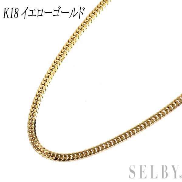 K18YG ネックレス 喜平トリプル 50cm