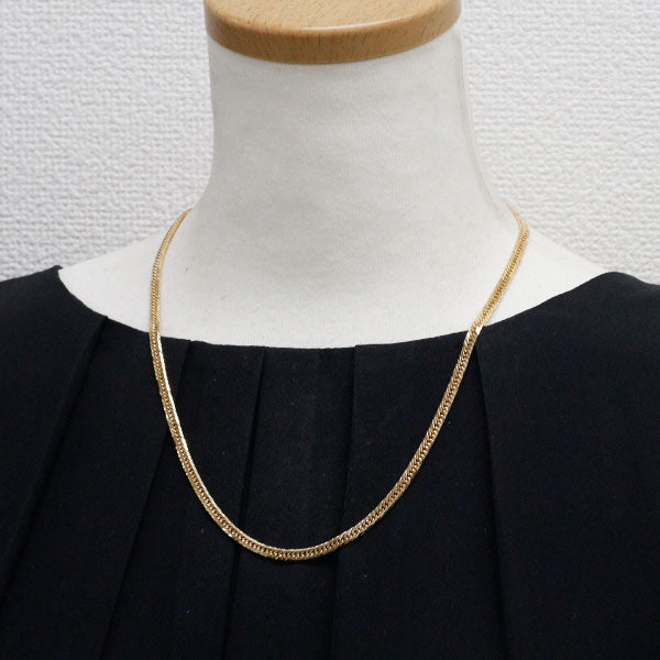 K18YG ネックレス 喜平トリプル 50cm