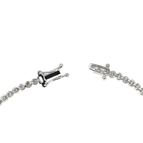 K18WG ダイヤモンド テニス ブレスレット 1.00ct