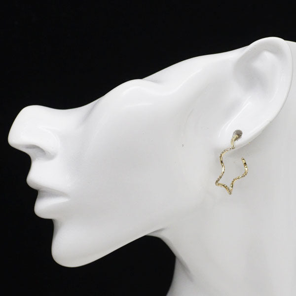 K18YG ダイヤモンド ピアス 0.74ct