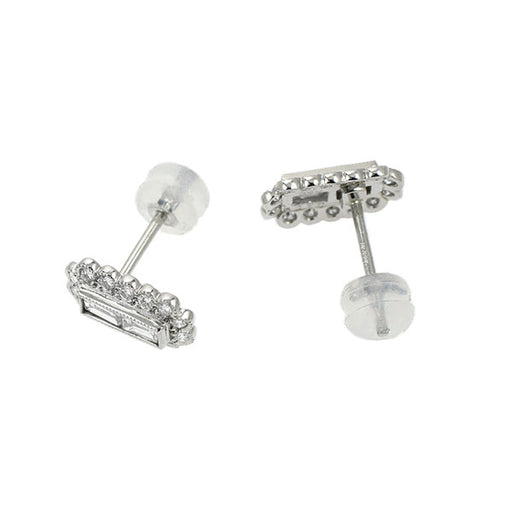 Pt900 ダイヤモンド ピアス 0.728ct — セルビーオンラインストア