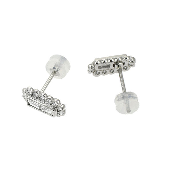 Pt900 ダイヤモンド ピアス 0.728ct