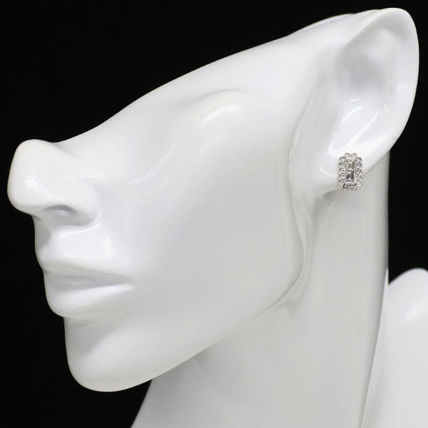 Pt900 ダイヤモンド ピアス 0.728ct