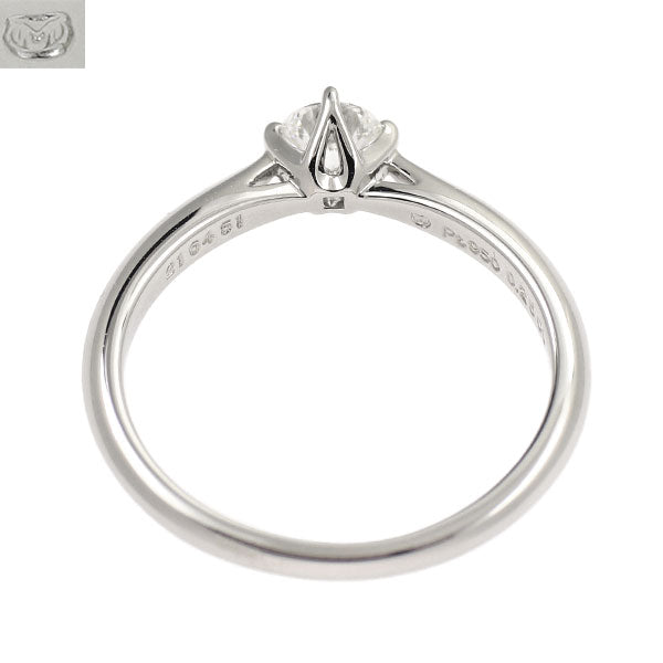 ミキモト Pt950 ダイヤモンド リング 0.25ct F VVS1 3EX
