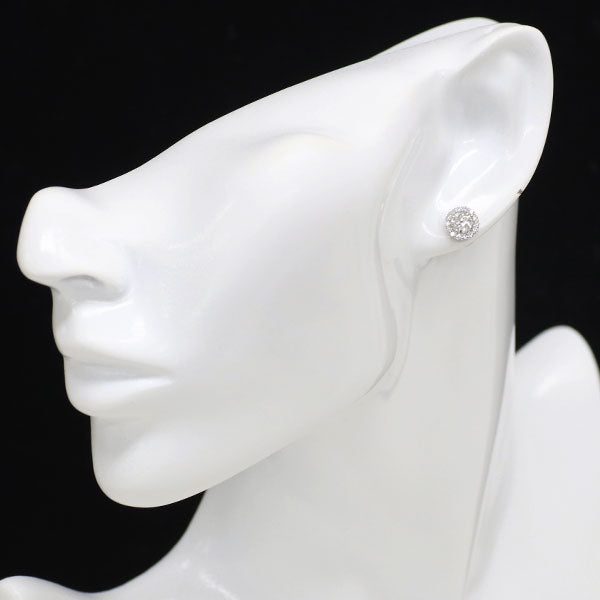 Pt950/ Pt900 ダイヤモンド ピアス 0.800ct F/G VS1/SI1 VG/G D0.28ct【エスコレ】