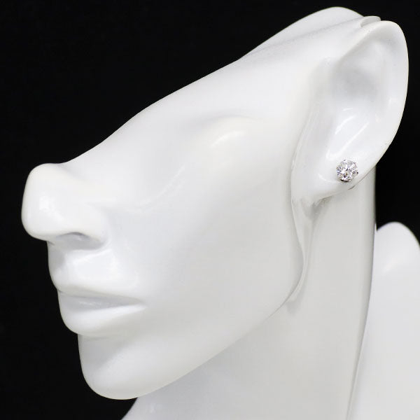新品 Pt900 ダイヤモンド スタッド ピアス 2.053ct D/F I1 G 【エスコレ】