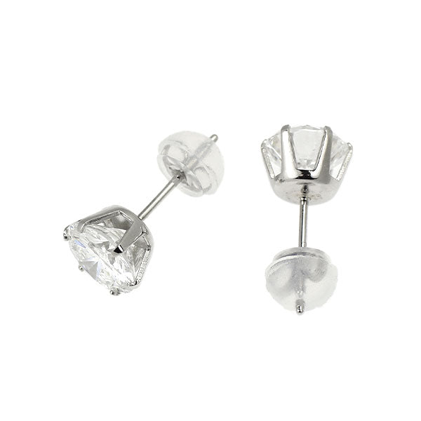 新品 Pt900 ダイヤモンド スタッド ピアス 2.053ct D/F I1 G 【エスコレ】