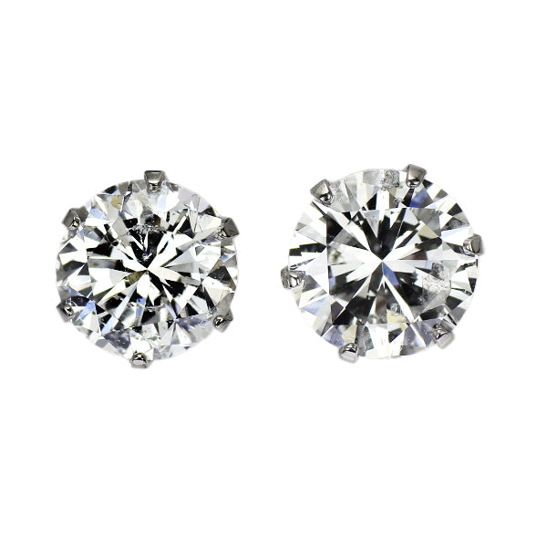 新品 Pt900 ダイヤモンド スタッド ピアス 2.053ct D/F I1 G 【エスコレ】