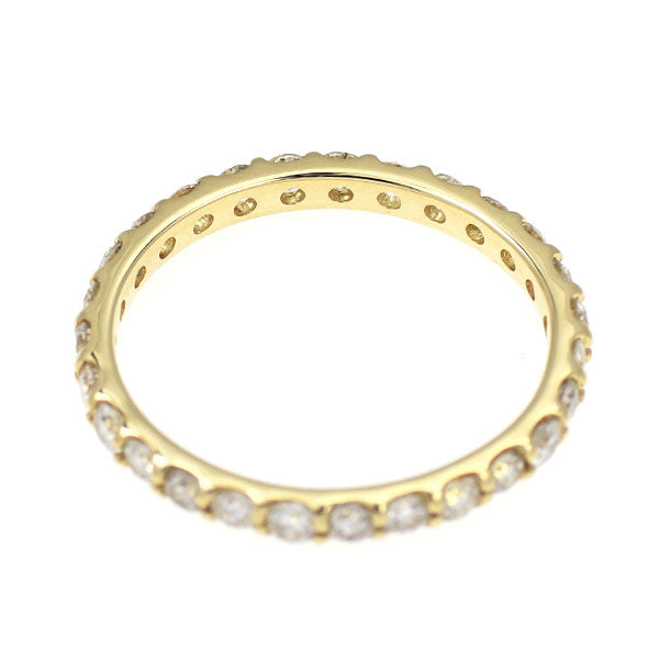 K18YG ダイヤモンド リング 1.10ct フルエタニティ