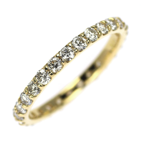 K18YG ダイヤモンド リング 1.10ct フルエタニティ