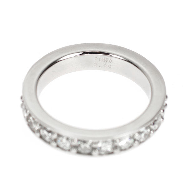 Pt950 ダイヤモンド リング 2.00ct フルエタニティ