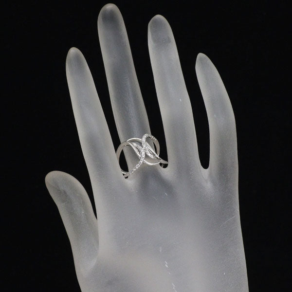 K18WG ダイヤモンド リング 0.27ct