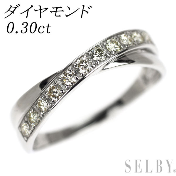 Pt900 ダイヤモンド リング 0.30ct