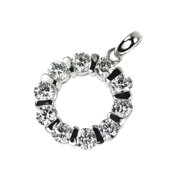 Pt900 ダイヤモンド ペンダントトップ 1.01ct