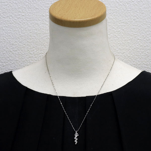 Pt900/ Pt850 ダイヤモンド ペンダントネックレス 0.50ct