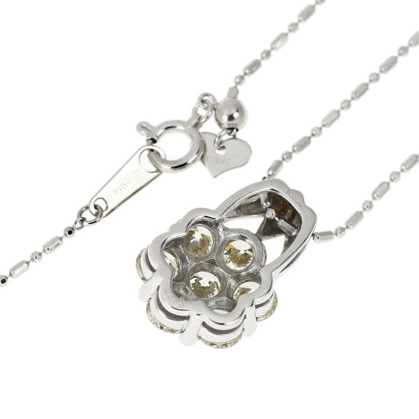 K18WG H&C ダイヤモンド ペンダントネックレス 2.020ct