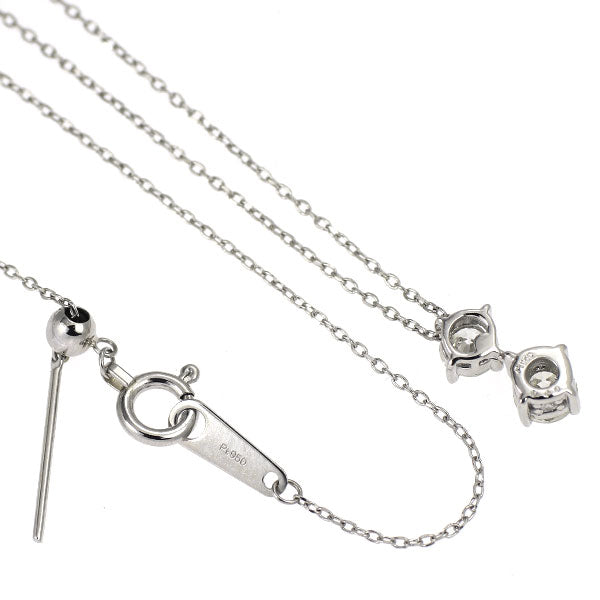 Pt950 ダイヤモンド ペンダントネックレス 0.40ct