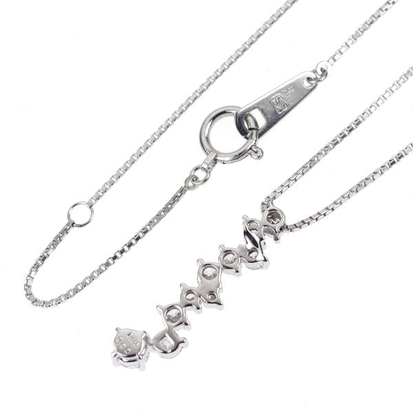 セイコー Pt900/ Pt850 ダイヤモンド ペンダントネックレス 0.50ct